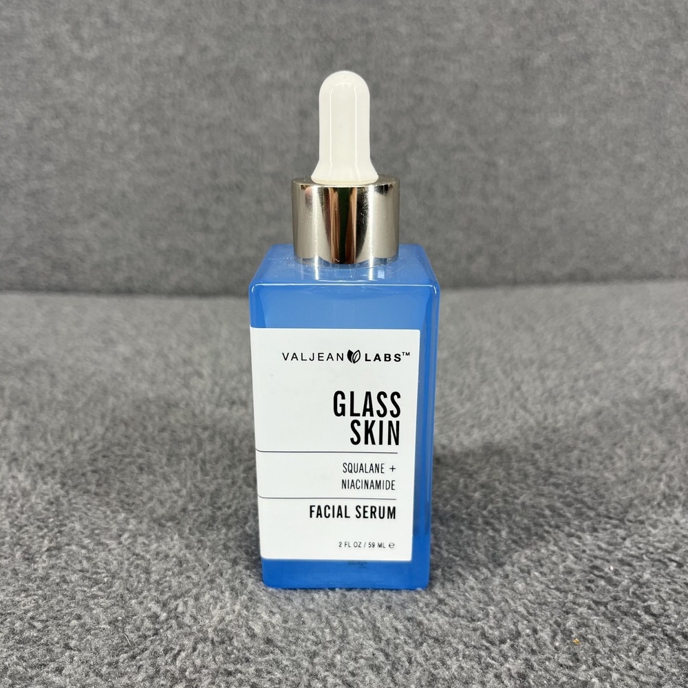 VALJEAN LABS Glass Skin Facial Serum Squalane + Niacinamide 2 oz